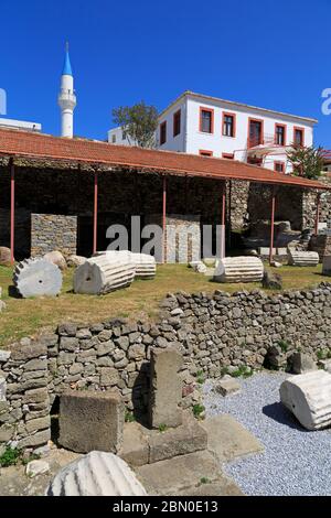 Mausoleum, Bodrum, Mugla Provinz, Türkei Stockfoto