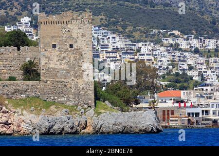 Burg von St. Peter, Bodrum, Mugla Provinz, Türkei Stockfoto