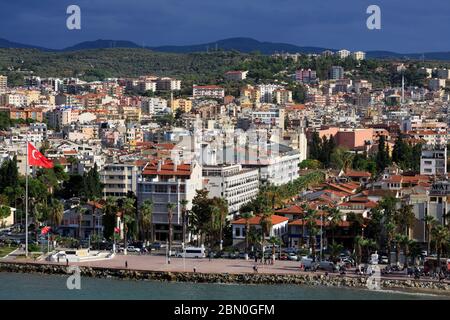 Hafen,Kusadasi,Aydin,Provinz,Türkei,Mittelmeer Stockfoto