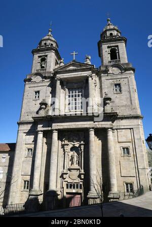 Kloster San Francisco del Valle de Dios in Santiago de Compostela, Galicien, Spanien, Europa Stockfoto