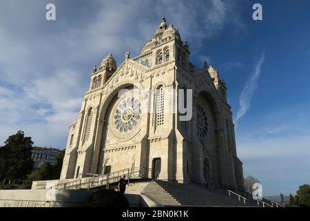 Santuário do Sagrado Coração de Jesus Kirche in Viana do Castelo, Portugal, Europa Stockfoto