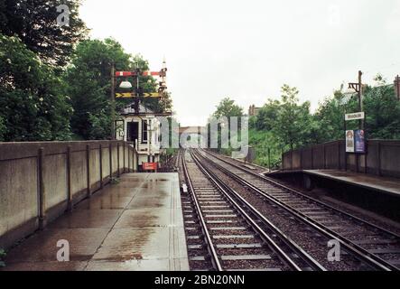 Woodside Station, Croydon -1 Stockfoto