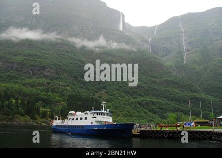 Norwegen, Sognefjord (oder Sognefjord) Fjord 01 Stockfoto