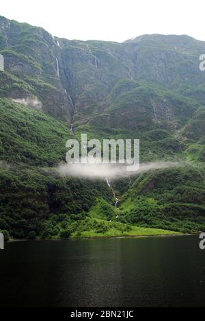 Norwegen, Sognefjord (oder Sognefjord) Fjord 01 Stockfoto