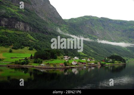Norwegen, Sognefjord (oder Sognefjord) Fjord 01 Stockfoto