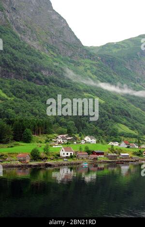 Norwegen, Sognefjord (oder Sognefjord) Fjord 01 Stockfoto