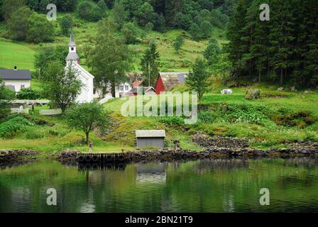 Norwegen, Sognefjord (oder Sognefjord) Fjord 01 Stockfoto