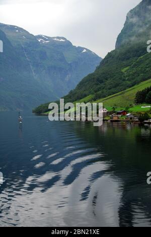 Norwegen, Sognefjord (oder Sognefjord) Fjord 01 Stockfoto