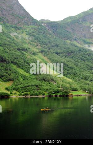 Norwegen, Sognefjord (oder Sognefjord) Fjord 01 Stockfoto