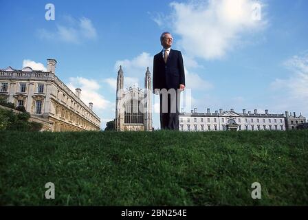 Sir Stephen Cleobury Leiter der Musikabteilung des Kings College Cambridge UK Stockfoto