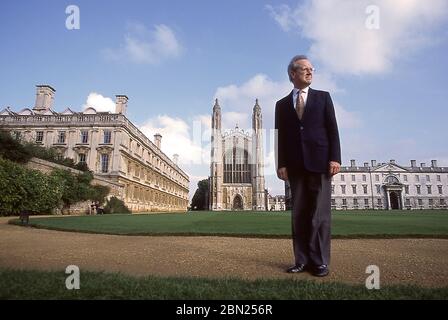 Sir Stephen Cleobury Leiter der Musikabteilung des Kings College Cambridge UK Stockfoto