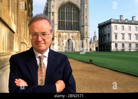 Sir Stephen Cleobury Leiter der Musikabteilung des Kings College Cambridge UK Stockfoto