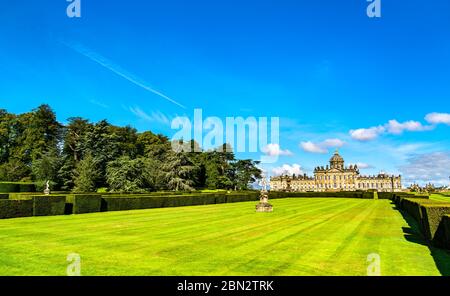 Castle Howard in der Nähe von York, England Stockfoto