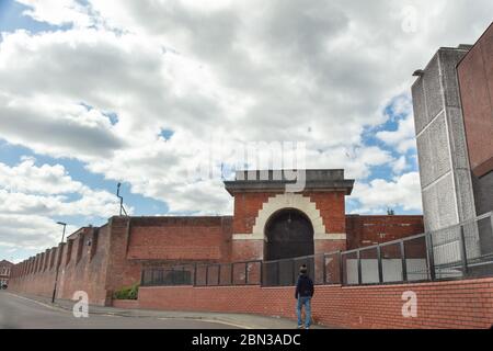 Bishopston, Haupteingang des HMP Gefängnisses in 19 Cambridge Rd, Bristol. Mai 2020 Stockfoto