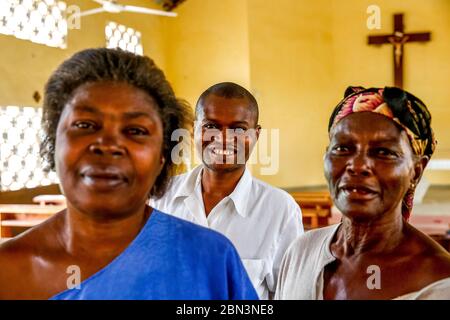 Oase der Liebe, eine katholische Zentrum für geistig Behinderte in Kpalime, Togo Stockfoto