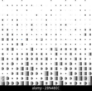 Zusammenfassung Hintergrund mit Quadraten Stock Vektor
