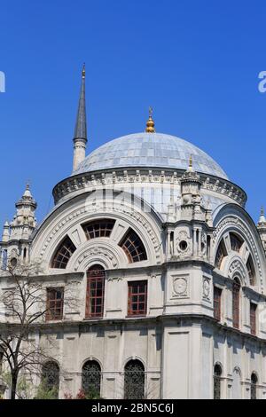 Dolmabahce Moschee, Istanbul, Türkei, Europa Stockfoto