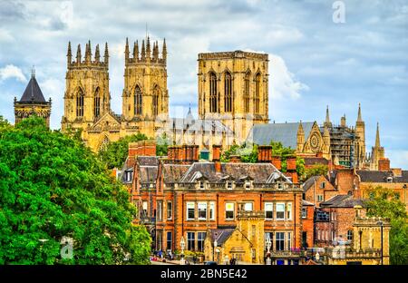 York Minster in England Stockfoto