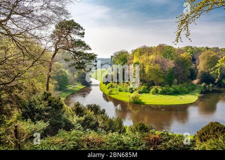 Surprise View (Fountains Abbey), Yorkshire Stockfoto