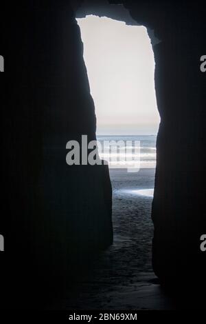 Cathedral Cove, Coromandel Halbinsel, Waikato, North Island, Neuseeland, Pazifik Stockfoto