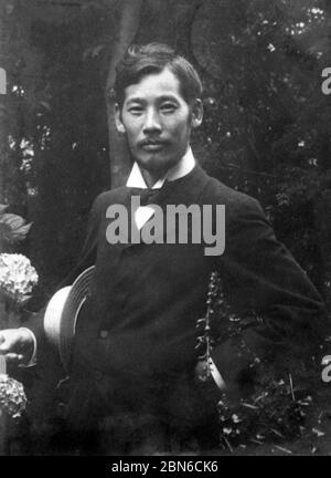 Japan: Japanische Künstlerin Okada Saburosuke (1869-1939), 1906. Okada Saburosuke (12. Januar 1869 - 23. September 1939) war ein japanischer yōga (im westlichen Stil Stockfoto