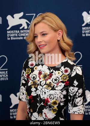 VENEDIG, ITALIEN - SEPTEMBER 02: Jurymitglied Elizabeth Banks nimmt an der Venezia 72 Jury Photocall während der 72. Filmfestspiele von Venedig Teil Stockfoto