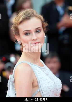 VENEDIG, ITALIEN - SEPTEMBER 02: Diane Kruger nimmt an der Eröffnungsfeier und Premiere von 'Everest' während des 72. Filmfestivals in Venedig Teil Stockfoto