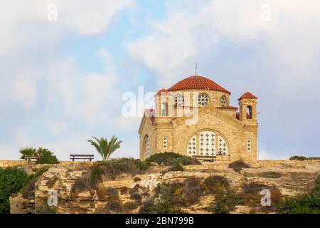 Agios Georgios Kirche in Peyia bei Paphos, Zypern Stockfoto