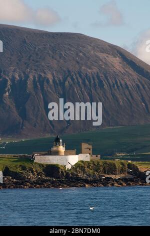 Graemsay Hoy Low Leuchtturm, Orkney Isles Stockfoto