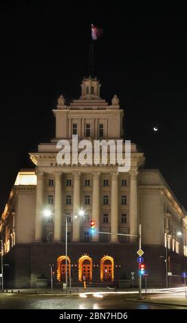 Büro Haus der Nationalversammlung in Sofia. Bulgarien Stockfoto