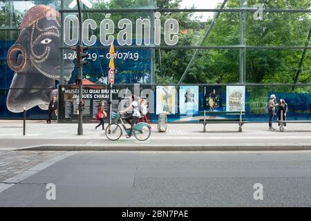 Musée du Quai Branly Jacques Chirac, Paris Stockfoto