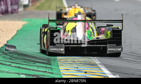 Le Mans / Frankreich - Juni 15-16 2019: 24 Stunden von Le Mans, Oreca07 LMP2, Rennen der 24 Stunden von Le Mans - Frankreich Stockfoto