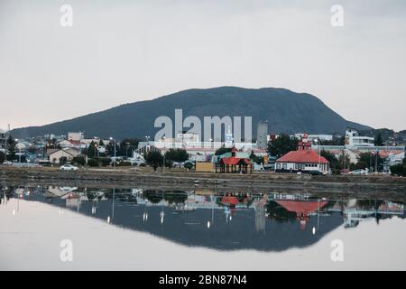 Ushuaia, Fin del Mundo, Provinz feuerland, Argentinien Stockfoto