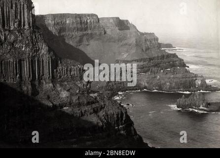 Pleaskin Head, Giant's Causeway, Co. Antrim Nordirland Stockfoto