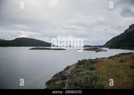 Ushuaia, Fin del Mundo, Provinz feuerland, Argentinien Stockfoto