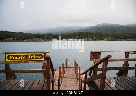 Ushuaia, Fin del Mundo, Provinz feuerland, Argentinien Stockfoto