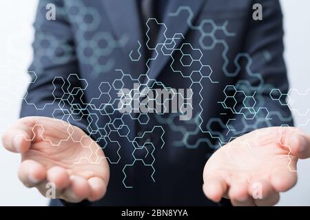 Ein Breitband-Internet und Datenstreaming-Entertainment Stockfoto