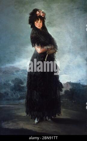 Mariana Waldstein (1763-1808), Neunte Marquess of Santa Cruz 1800 Francisco José de Goya y Lucientes 1746 – 1828 Spanien Spanisch Stockfoto