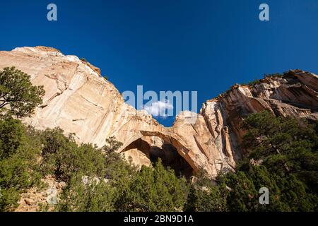 La Ventana Arch, Cebolla Wilderness, El Malpais National Conservation Area, New Mexico USA Stockfoto