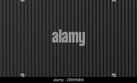 Die 3d-Wiedergabe von schwarz gebürstetem Metall Hintergrund mit glatten Highlight Stockfoto