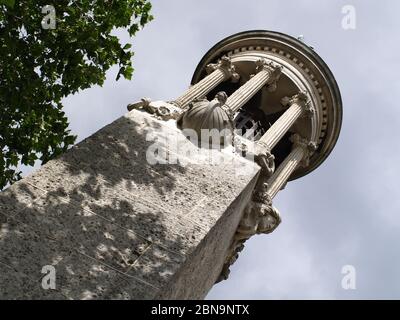 Mayflower Pilgrim Memorial. Town Quay, Southampton, Hampshire, England, Großbritannien Stockfoto