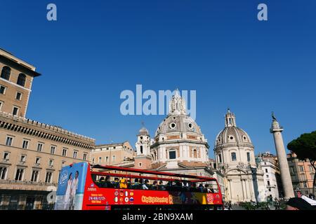 Piazza Venezia, Rom, Italien Stockfoto