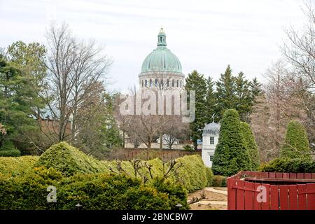 Maryland State House in der Innenstadt von Annapolis in Maryland USA Stockfoto