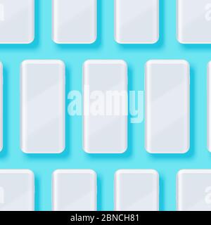 Smartphone Präsentation Mockup Stock Vektor