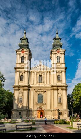 Kathedrale der Heiligen Teresa von Avila, römisch-katholisch, in Subotica, Vojvodina, Serbien Stockfoto