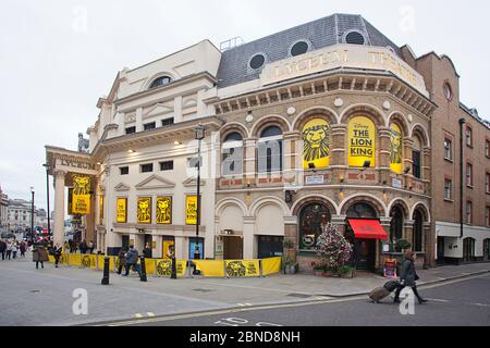 Das Musical „König der Löwen“ im Lyceum Theatre Stockfoto