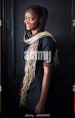 Nigeria, Lifestyle, Portrait, Wüstenschönheit Stockfoto