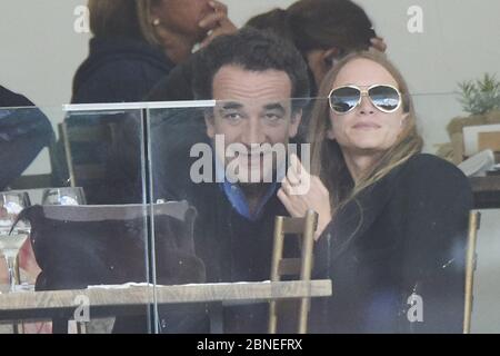 Madrid, Madrid, Spanien. Mai 2019. Mary-Kate Olsen, Olivier Sarkozy nimmt an der Longines Global Champions Tour 2019 Teil Madrid Tag 2 im Club de Campo Villa de Madrid am 18. Mai 2019 in Madrid, Spanien Quelle: Jack Abuin/ZUMA Wire/Alamy Live News Stockfoto