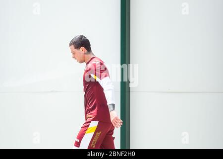 Turin, Italien. Mai 2020. Armando Izzo in Aktion während der Einzeltraning des FC Turin während der Covid-19. In Turin im Stadio Filadelfia, ON, Italien. Mai 2020. (Foto von Alberto Gandolfo/Pacific Press) Quelle: Pacific Press Agency/Alamy Live News Stockfoto