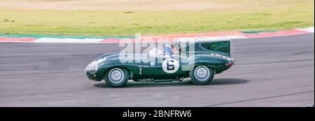 Oldtimer-Rennwagen Stockfoto